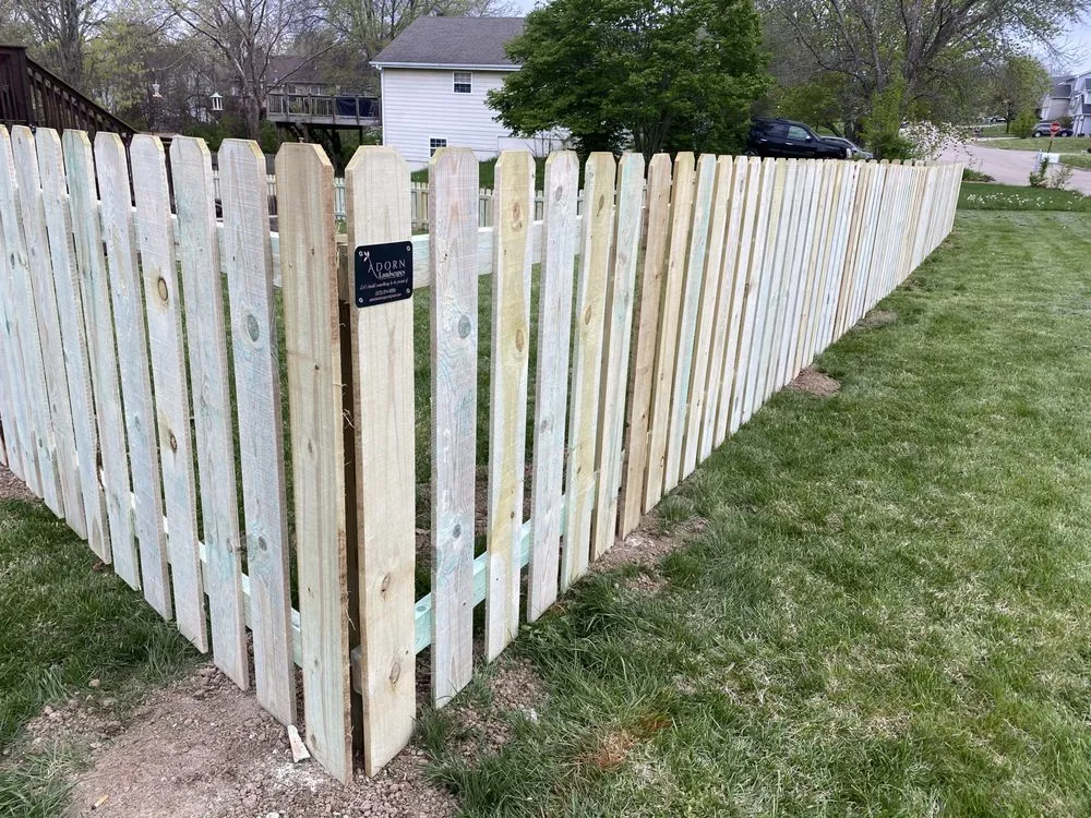Local yard cleanup service for outdoor upgrades in Columbia, MO by Adorn Landscapes and Fencing