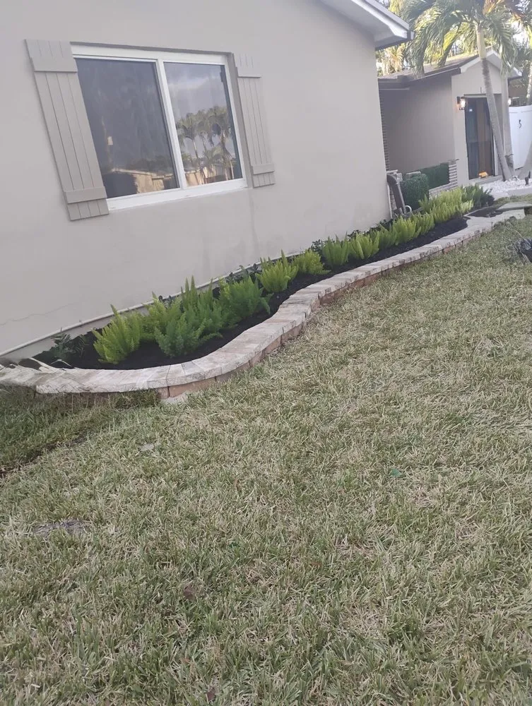 Local residential landscaping for year-round maintenance in Miramar, FL by Adorno Landscaping