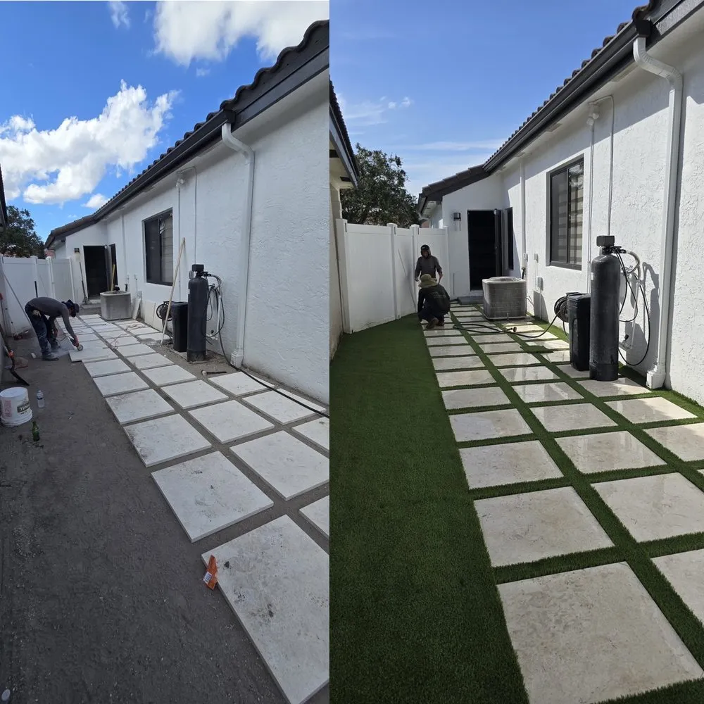 Custom lawn mowing service in Miramar, FL - Adorno Landscaping