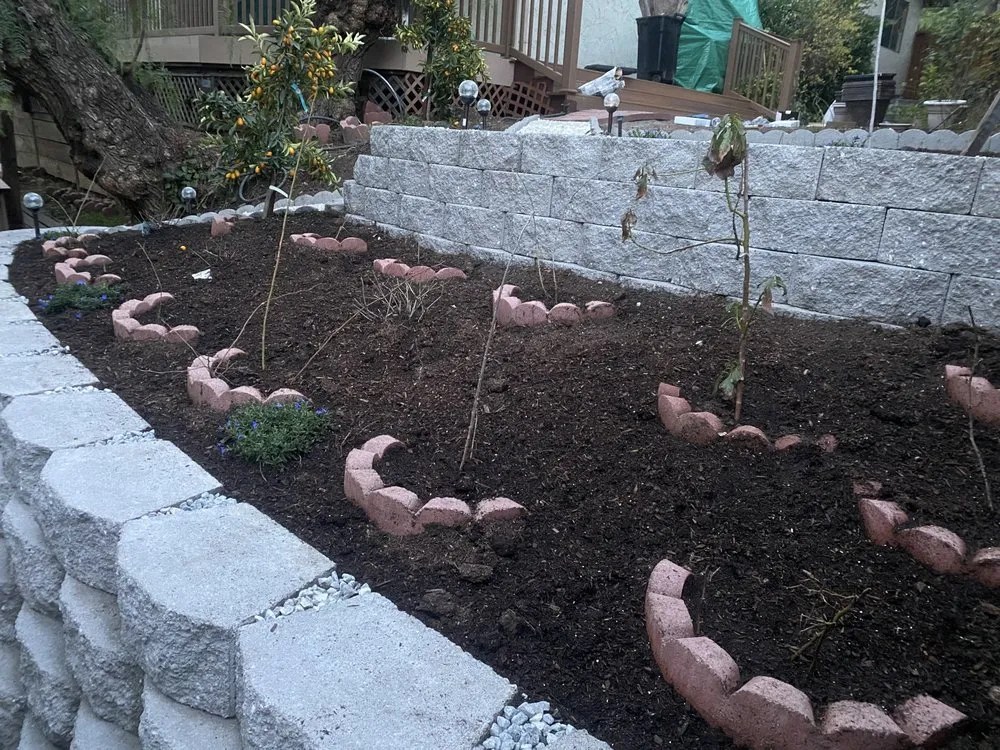 Affordable garden landscaping for outdoor upgrades in Redwood City, CA by Adrian Figueroa Construction