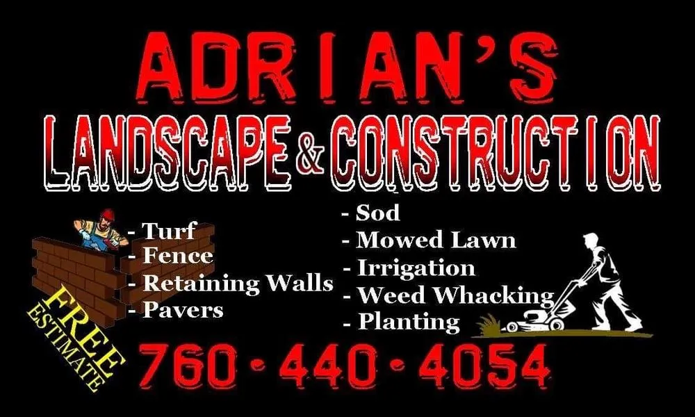 Local lawn mowing service with custom design across Ramona, CA - Adrian's Landscape