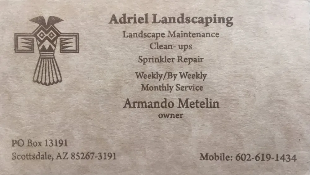 Affordable lawn mowing service for residential properties in Scottsdale, AZ by Adriel Landscaping and Maintenance