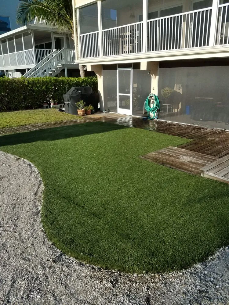 Expert lawn care service with custom design in Tamp, FL by Advance Drainage & Turf Solutions