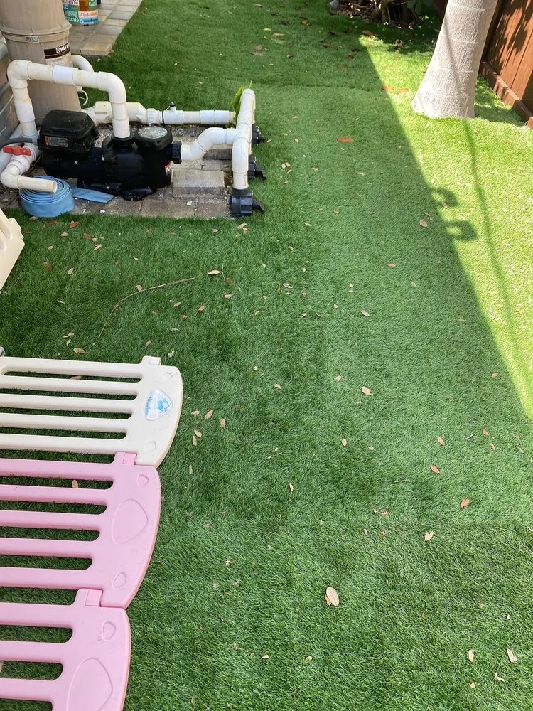 Top-rated outdoor landscaping with custom design in Tamp, FL by Advance Drainage & Turf Solutions
