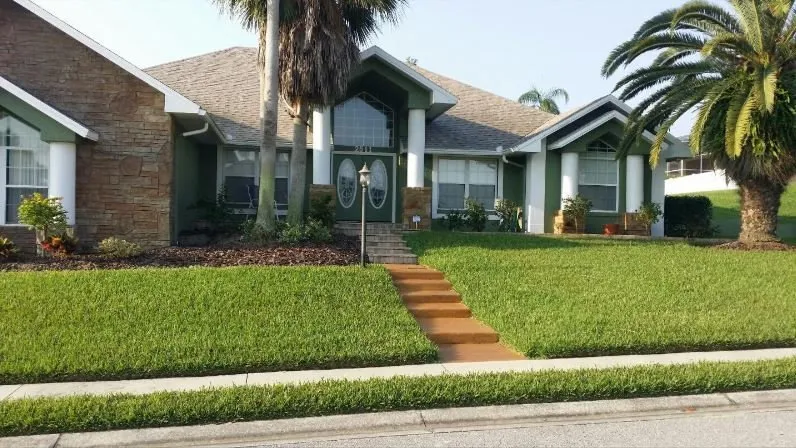 Professional residential landscaping for homes across Tamp, FL - Advance Drainage & Turf Solutions