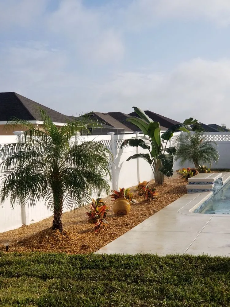 Local landscape installation in Tamp, FL by Advance Drainage & Turf Solutions