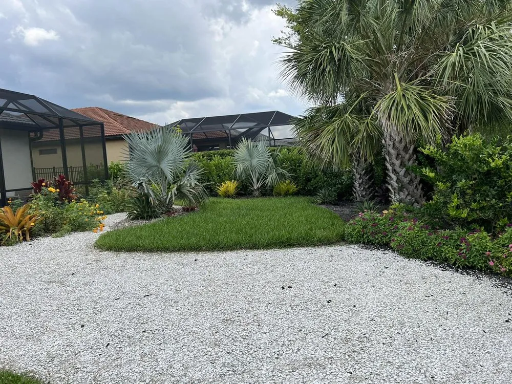 Affordable landscape installation in Lehigh Acres, FL - Advance Green Lawn Care