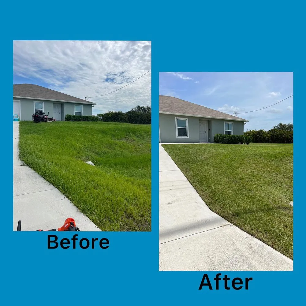 Custom yard maintenance in Lehigh Acres, FL by Advance Green Lawn Care