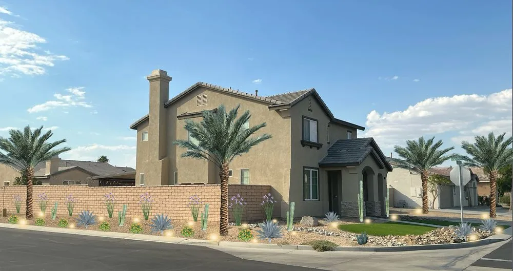 Professional yard maintenance experts serving Palm Desert, CA - Advance Landscape & demo service