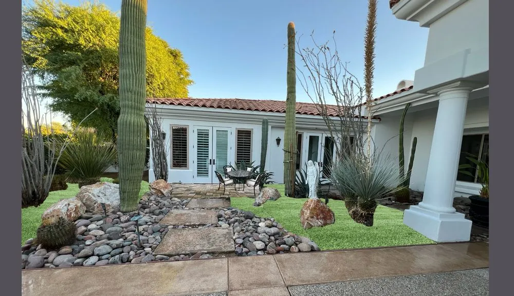 Expert garden landscaping in Palm Desert, CA - Advance Landscape & demo service