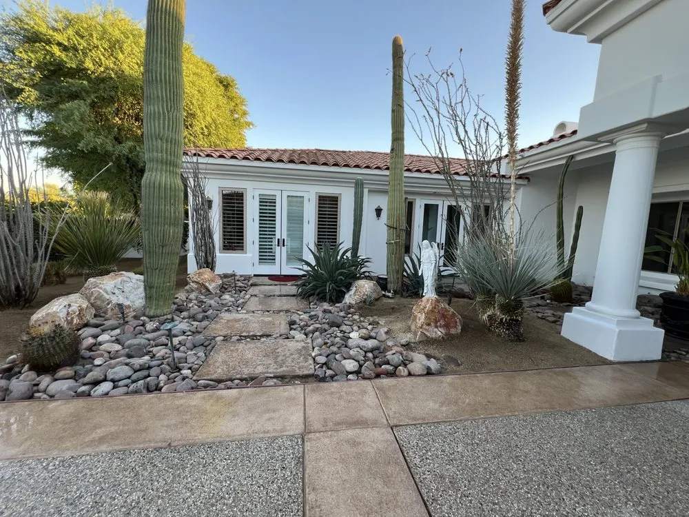 Affordable landscaping services in Palm Desert, CA by Advance Landscape & demo service