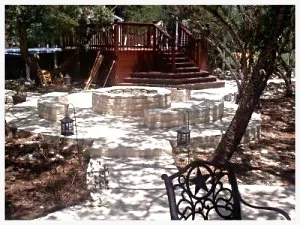 Custom landscape installation in Austin, TX by Advance Landscape Designs