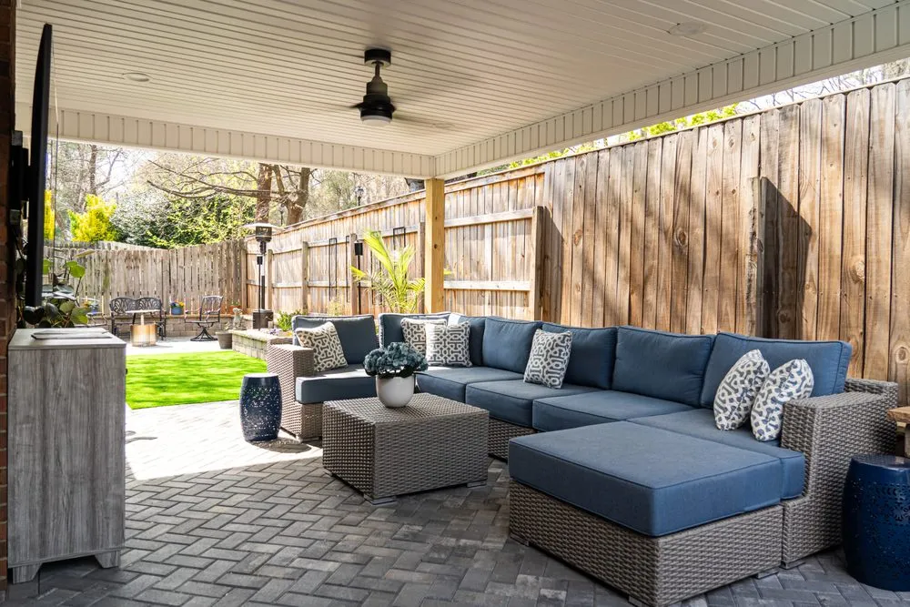 Local yard maintenance in Whitsett, NC by Advance Landscaping