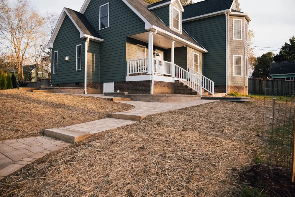 Professional lawn mowing service with custom design across Whitsett, NC - Advance Landscaping