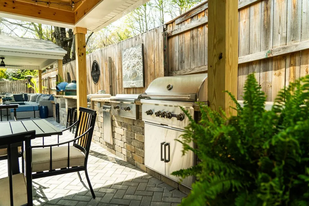 Professional residential landscaping for beautiful yards in Whitsett, NC by Advance Landscaping