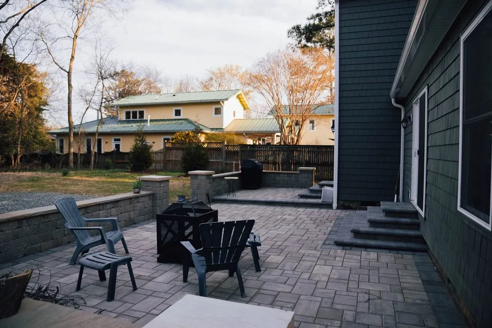 Affordable landscape design in Whitsett, NC by Advance Landscaping