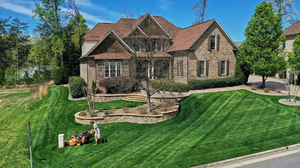 Reliable garden landscaping near you in Whitsett, NC by Advance Landscaping