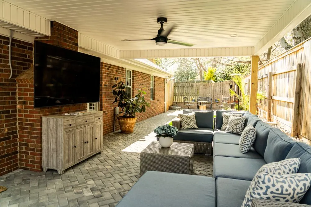Local landscaping services with custom design in Whitsett, NC by Advance Landscaping