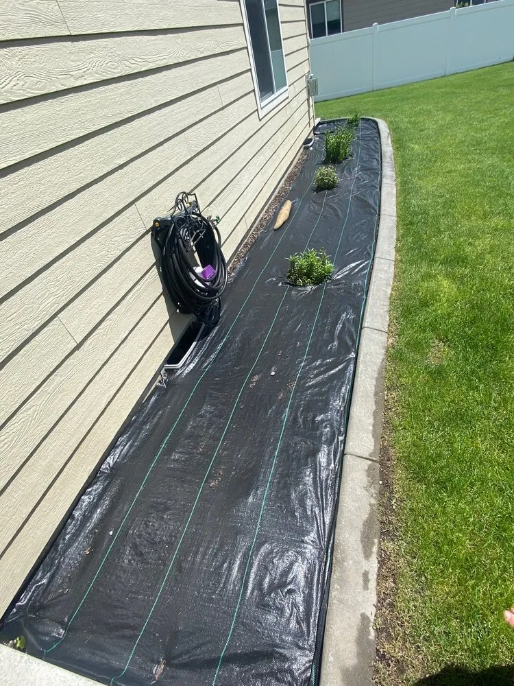 Expert residential landscaping for residential properties across Post Falls, ID - Advanced Bark Blowing