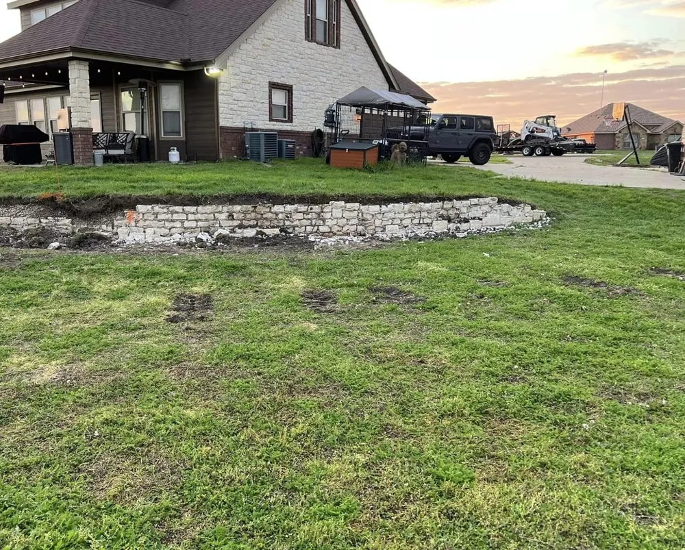 Top-rated residential landscaping for homes in Temple, TX by Advanced Bobcat Solutions