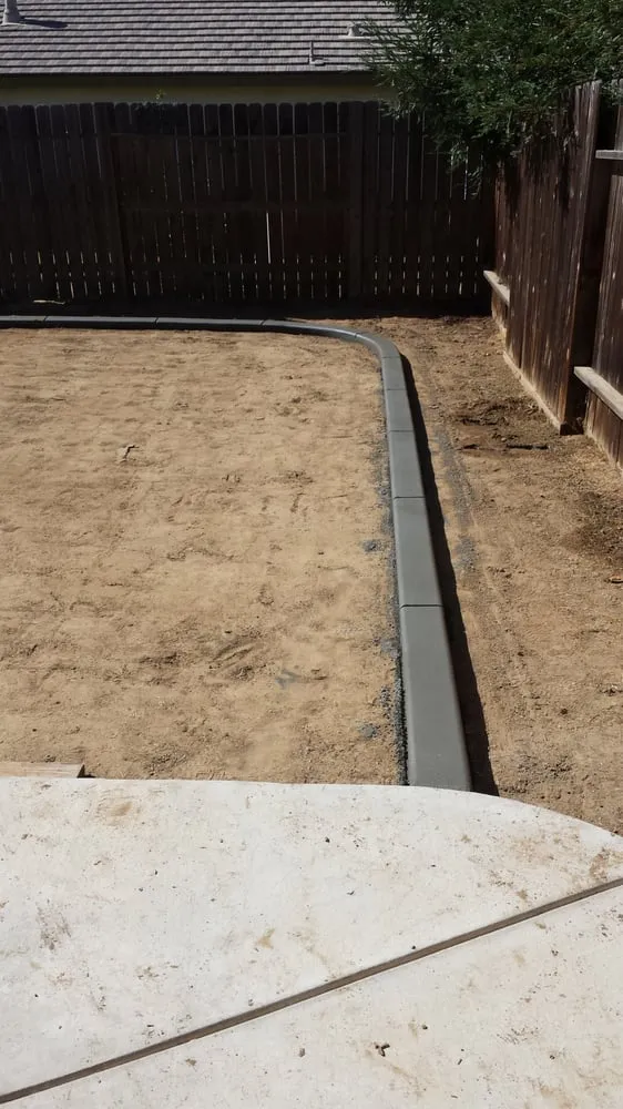 Local yard maintenance in Bakersfield, CA by Advanced Curbing