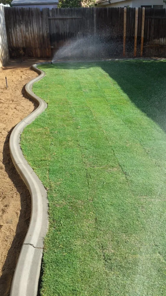 Affordable residential landscaping for year-round maintenance in Bakersfield, CA by Advanced Curbing