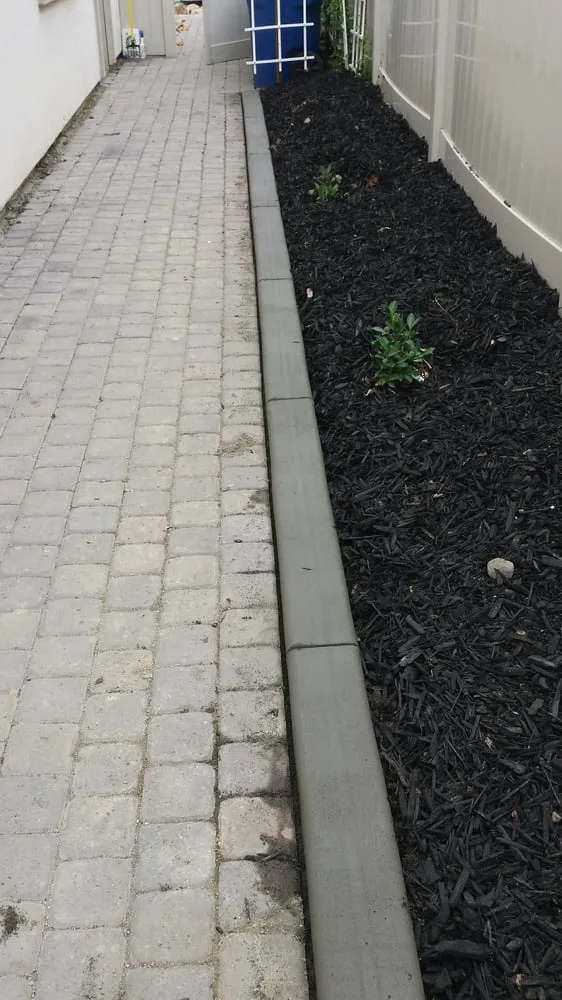 Custom garden landscaping for beautiful yards in Bakersfield, CA by Advanced Curbing