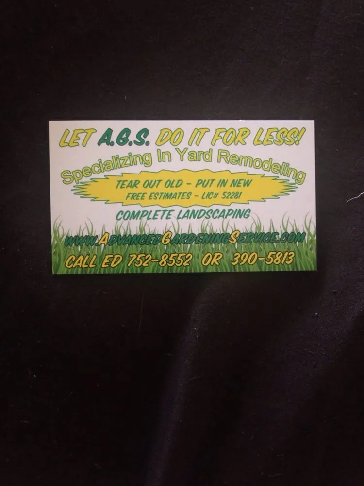 Reliable garden landscaping experts serving Las Vegas, NV - Advanced Gardening Service