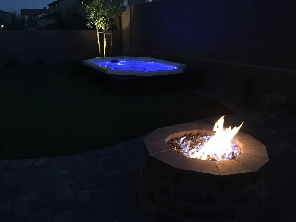 Professional yard maintenance for outdoor upgrades in Las Vegas, NV by Advanced Gardening Service