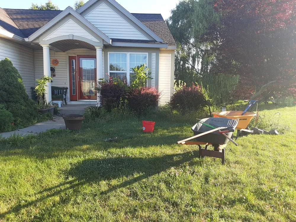 Custom residential landscaping in Holland, MI by Advanced Group Property Maintnance