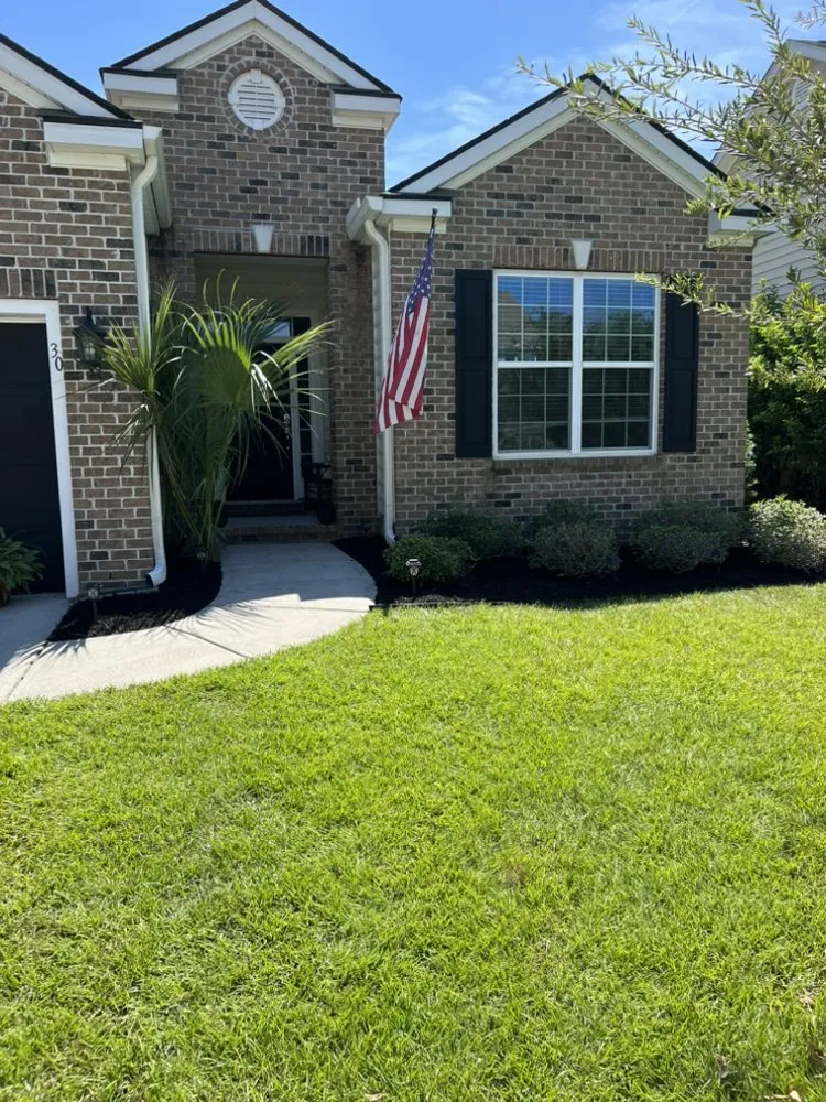 Custom landscaping services in Beaufort, SC by Advanced Home and Lawn