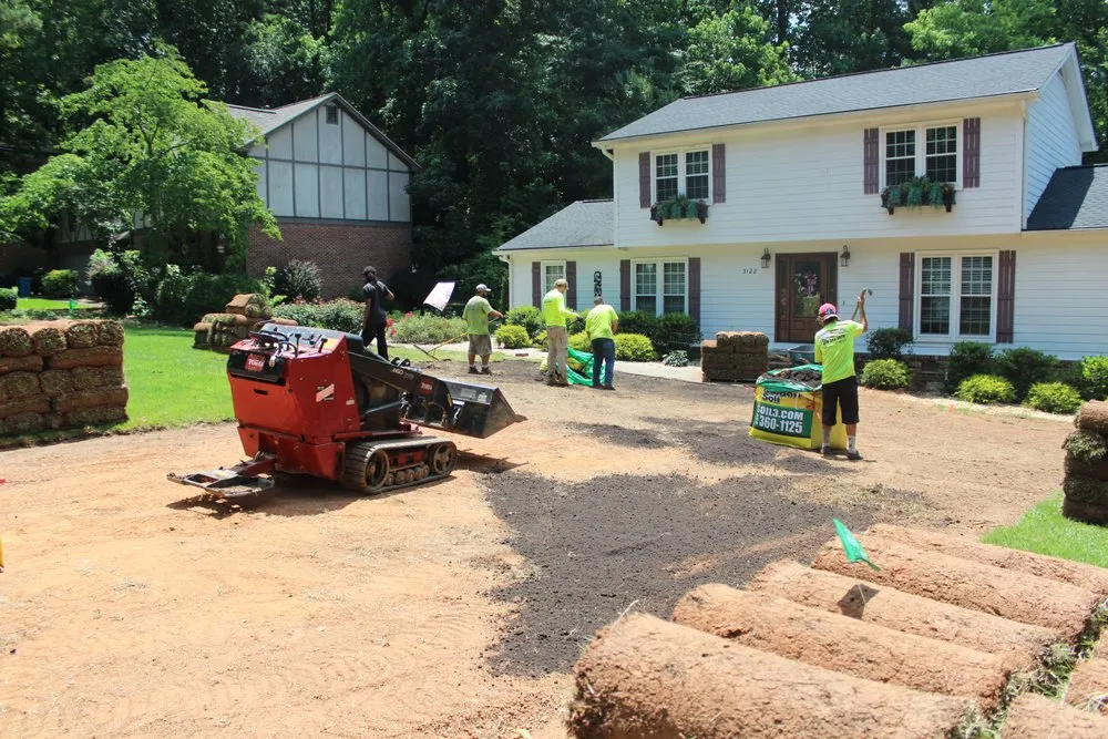 Professional yard cleanup service in Loganville, GA - Advanced Landscape Services