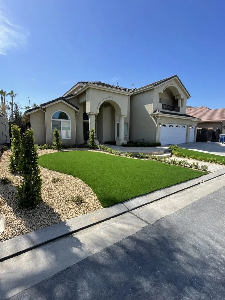 Reliable landscape installation in Fresno, CA by Advanced Landscaping