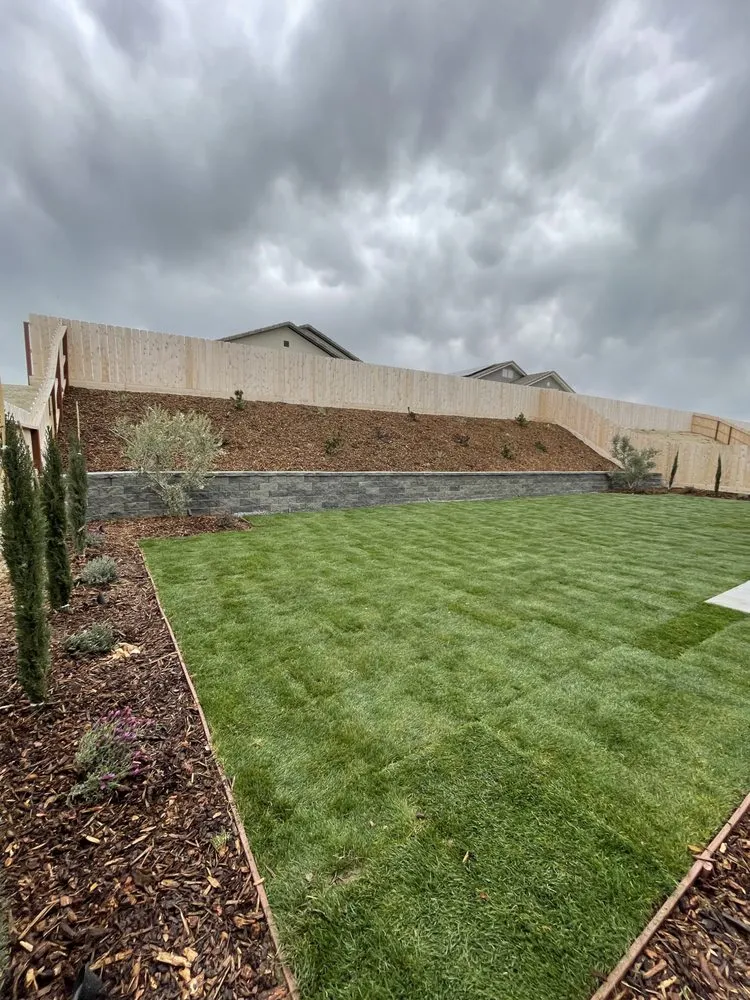 Professional outdoor landscaping in Fresno, CA by Advanced Landscaping