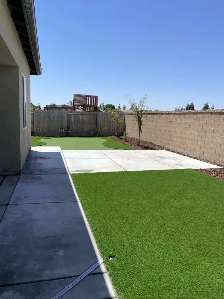 Professional landscape installation for residential properties across Fresno, CA - Advanced Landscaping