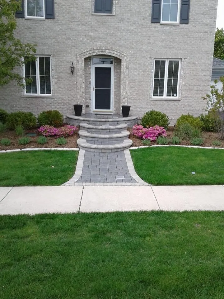 Custom outdoor landscaping for outdoor upgrades in Round Lake, IL by Advanced Landscaping