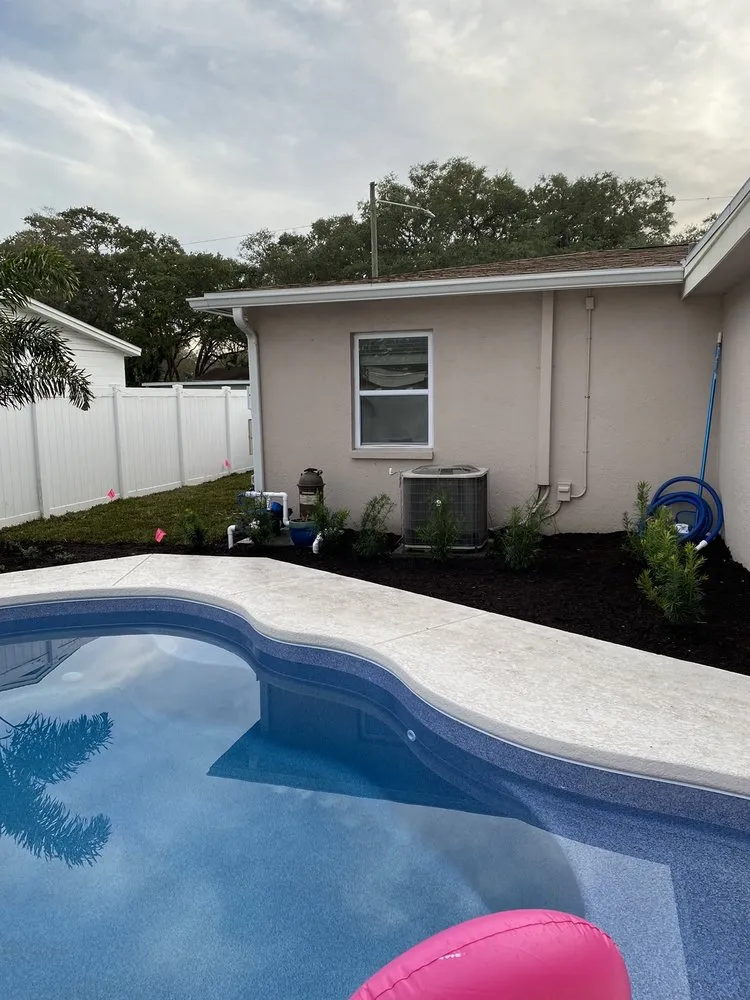 Reliable landscape installation in Largo, FL by Advanced Landscaping Services