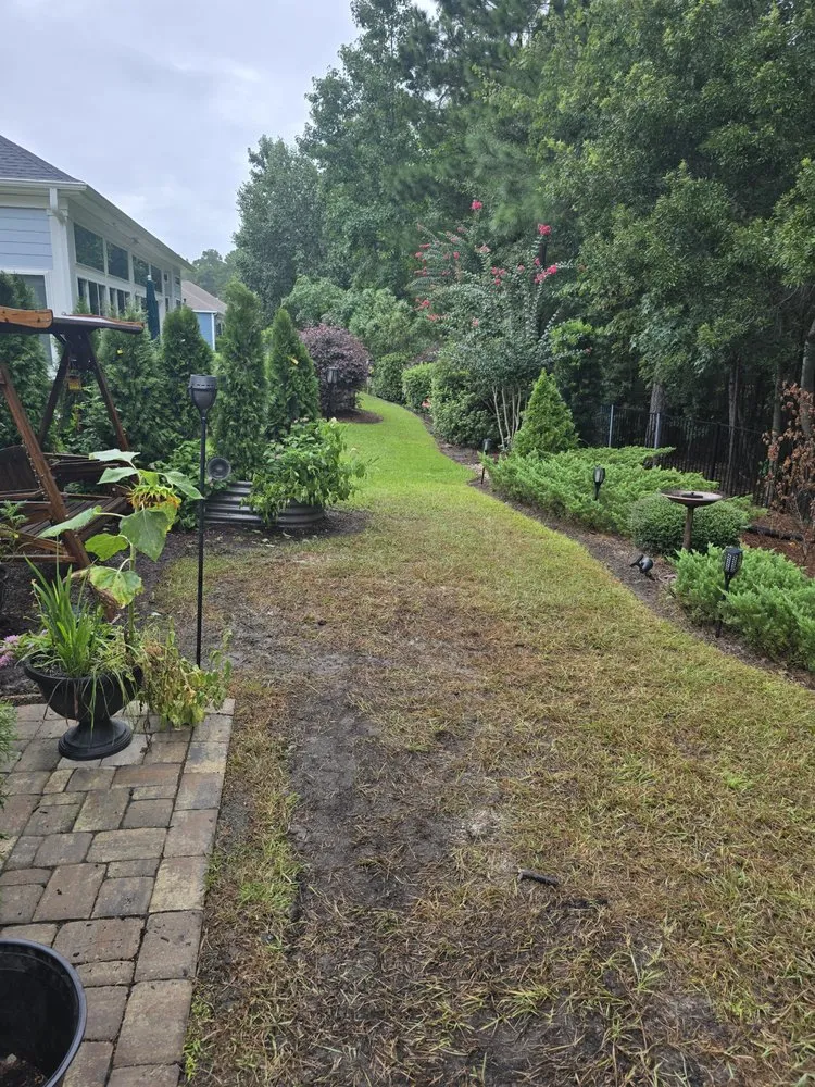 Custom garden landscaping for residential properties across Myrtle Beach, SC - Advanced Lawn & Landscape