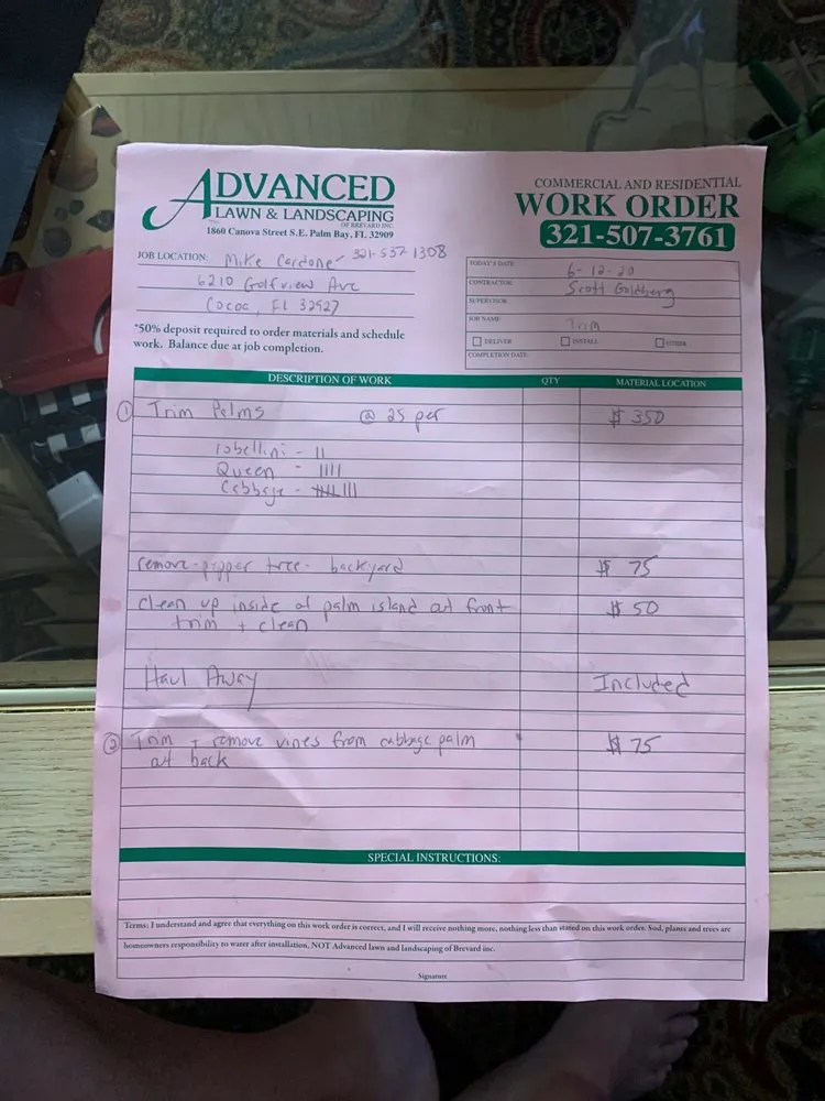 Expert lawn mowing service in Palm Bay, FL - Advanced Lawn & Landscaping of Brevard