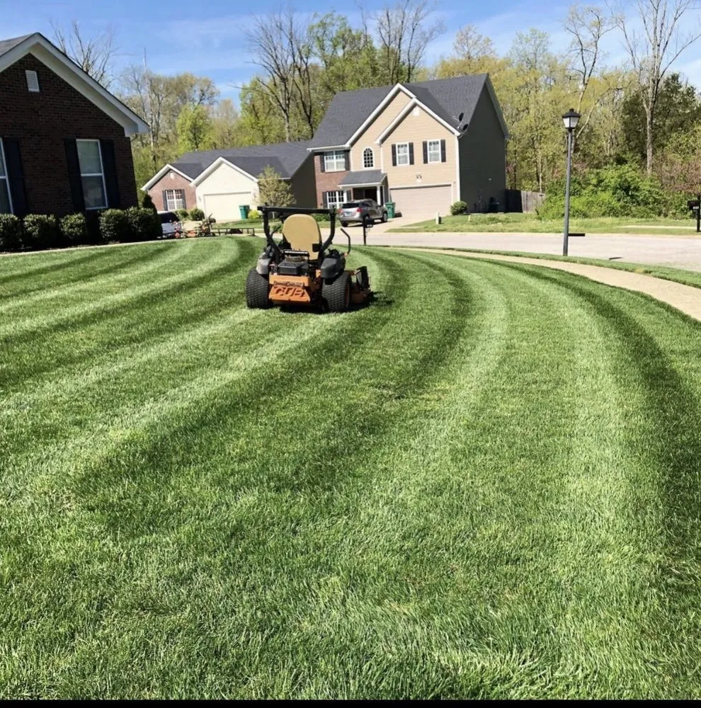 Custom yard maintenance with custom design across Louisville, KY - Advanced Lawn Care