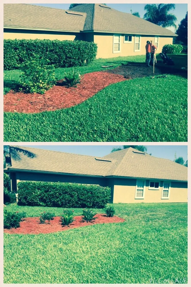 Expert outdoor landscaping for homes in Fleming Island, FL by Advanced Lawn Technology