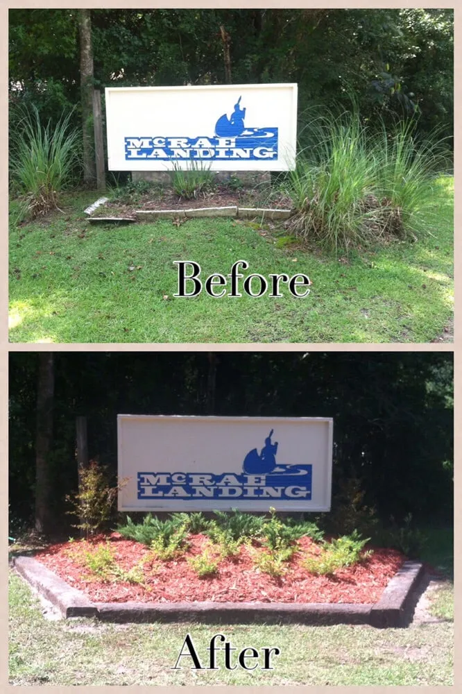 Local outdoor landscaping for homes in Fleming Island, FL by Advanced Lawn Technology