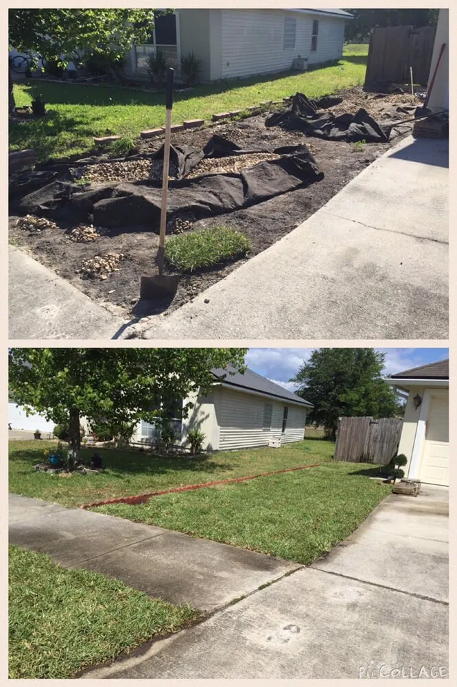 Professional landscape design for homes in Fleming Island, FL by Advanced Lawn Technology