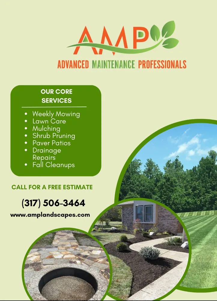 Local garden landscaping for year-round maintenance across Greenwood, IN - Advanced Maintenance Professionals