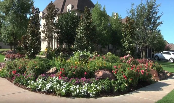 Top-rated outdoor landscaping for residential properties in Plano, TX by Advanced Sprinkler & Landscape Services