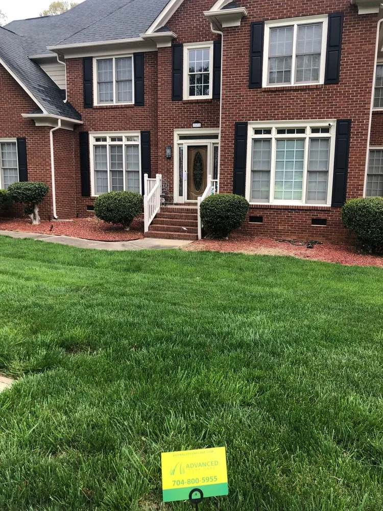 Top-rated yard cleanup service with custom design in Gastonia, NC by Advanced Turf Care