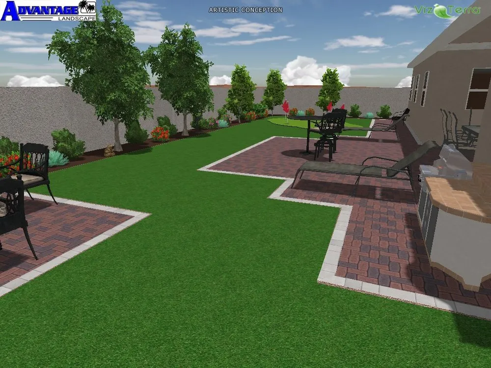 Top-rated garden landscaping in Las Vegas, NV - Advantage Landscape