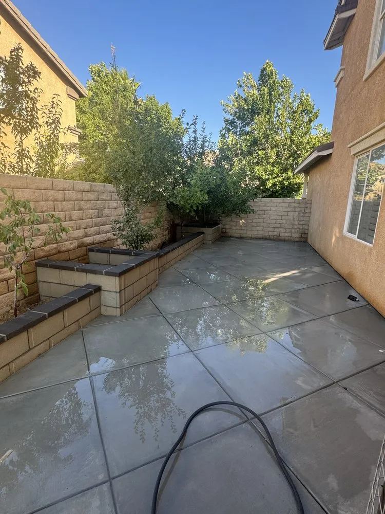 Custom garden landscaping with custom design across Lancaster, CA - Advantage Landscapes