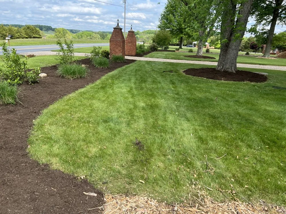 Expert landscape installation for beautiful yards in Lynchburg, VA by Advantage Landscaping