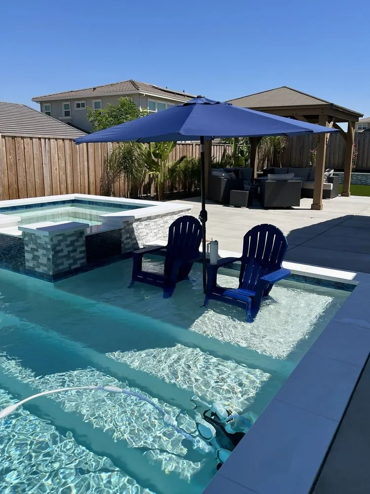 Affordable outdoor landscaping in Brentwood, CA by Advantage Pools